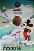 Frankrijk 10 euro 2018 (folder) "Mickey & France - Aiguille du midi" - Afbeelding 1