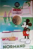 Frankreich 10 Euro 2018 (Folder) "Mickey & France - cliffs of Itretat" - Bild 1