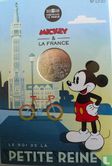 Frankrijk 10 euro 2018 (folder) "Mickey & France - Belfry of Lille" - Afbeelding 1