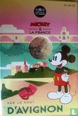 Frankrijk 10 euro 2018 (folder) "Mickey & France - Bridge of Avignon" - Afbeelding 1