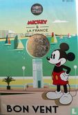 Frankreich 10 Euro 2018 (Folder) "Mickey & France - Port of La Rochelle" - Bild 1