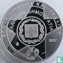 Greece 10 euro 2017 (PROOF) "160th anniversary of the death of Dionýsios Solomós" - Image 1