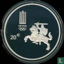 Lituanie 20 euro 2016 (BE) "Rio 2016 Olympic Games" - Image 2