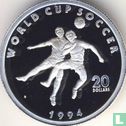 Marshalleilanden 20 dollars 1994 (PROOF) "World Cup Soccer" - Afbeelding 1