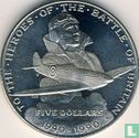 Marshall Islands 5 dollars 1990 "To the Heroes of the Battle of Britain" - Image 1