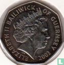 Guernsey 50 Pence 2003 "50 years Coronation of Queen Elizabeth II - Crown" - Bild 1