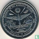 Marshallinseln 5 Dollar 1994 "25th anniversary First Men on the Moon" - Bild 2