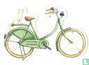 groene damesfiets