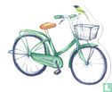 groene damesfiets