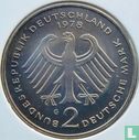 Germany 2 mark 1978 (G - Theodor Heuss) - Image 1