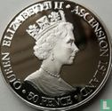 Ascension 50 pence 2003 (PROOFLIKE) "Elizabeth II - Coronation Jubilee" - Afbeelding 2