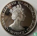 Ascension 50 pence 2002 "Queens Golden Jubilee" - Afbeelding 2