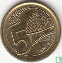 Singapour 5 cents 2015 - Image 2