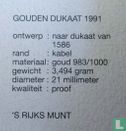 Netherlands 1 ducat 1991 (PROOF) - Image 3