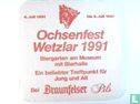 Braunfelser Pils / Ochsenfest Wetzlar 1991 - Bild 1