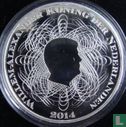 Nederland 5 euro 2014 (PROOF - blauw gekleurd) "200 years of the Netherlands Central Bank" - Afbeelding 1