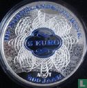Nederland 5 euro 2014 (PROOF - blauw gekleurd) "200 years of the Netherlands Central Bank" - Afbeelding 2