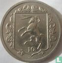 Isle of Man 10 pence 1984 (AC) "Quincentenary of the College of Arms" - Image 2