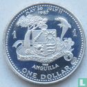 Anguilla 1 dollar 1969 (PROOF) "Anguilla Island" - Afbeelding 1