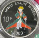 Frankrijk 10 francs 2000 (PROOF) "Antoine de Saint Exupéry" - Afbeelding 1