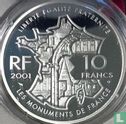 Frankrijk 10 francs 2001 (PROOF) "Arch of Triumph on the Champs Élysées" - Afbeelding 1