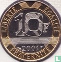 Frankreich 10 Franc 2001 - Bild 1