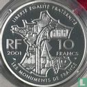 France 10 francs 2001 (PROOF) "Palace of Versailles" - Image 1