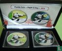 China combinatie set 2014 "Panda - night & day" - Afbeelding 1