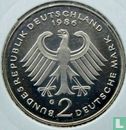 Duitsland 2 mark 1986 (G - Kurt Schumacher) - Afbeelding 1