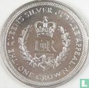 Isle of Man 1 crown 1977 (silver) "Queen's Silver Jubilee Appeal" - Image 2