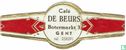 Café De Beurs Botermarkt 3 Gent Tel. 258291 - Afbeelding 1