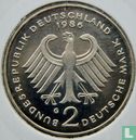 Germany 2 mark 1986 (G - Konrad Adenauer) - Image 1