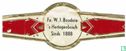 Fa. W.J. Baudoin 's-Hertogenbosch Since 1888 - Image 1