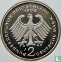 Allemagne 2 mark 1986 (J - Konrad Adenauer) - Image 1