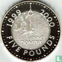 Verenigd Koninkrijk 5 pounds 1999 (PROOF - zilver - kleurloos) "Millennium" - Afbeelding 2