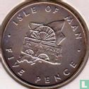 Insel Man 5 Pence 1976 (Silber) - Bild 2