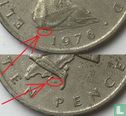 Man 10 pence 1976 (koper-nikkel - PM aan beide zijden) - Afbeelding 3