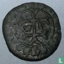 Hongarije 1 denár ND (1445-1446 - WI) - Afbeelding 2