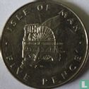 Insel Man 5 Pence 1977 - Bild 2