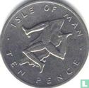 Insel Man 10 Pence 1978 (Silber) - Bild 2