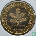 Germany 10 pfennig 1978 (J) - Image 1