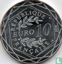 France 10 euro 2016 "The Little Prince facing the Eiffel Tower" - Image 1
