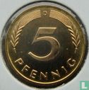 Germany 5 pfennig 1986 (D) - Image 2