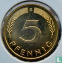 Duitsland 5 pfennig 1978 (G) - Afbeelding 2