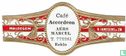 Café Accordion Aers Marcel T. 772261 Eeklo - Maldegem - R. Janssens & Zn. - Image 1