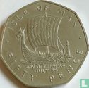 Insel Man 50 Pence 1979 (Kupfer-Nickel - glatte Rand - AB) "Manx Day of Tynwald - July 5" - Bild 2