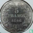 France 5 francs 1846 (K) - Image 1