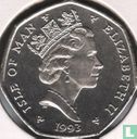 Isle of Man 50 pence 1993 (AA) "Christmas 1993" - Image 1