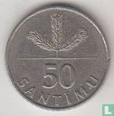 Lettonie 50 santimu 1992 - Image 2