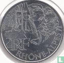 Frankrijk 10 euro 2012 "Rhône - Alpes" - Afbeelding 2